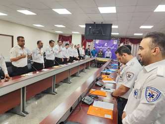 آموزش مدیریت بیماران ترومایی در اورژانس 115 برگزار شد 